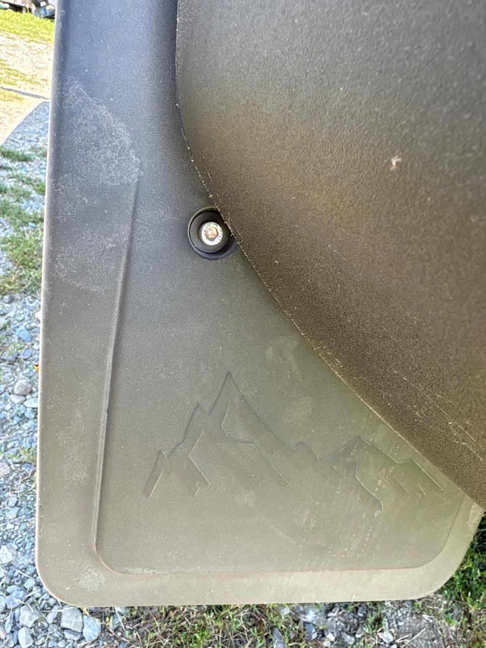 Ford Bronco Non SAS mud flap/splashguard recommendations (please) image