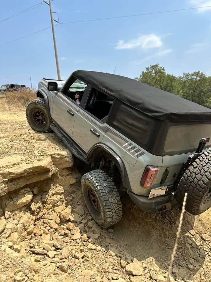 Ford Bronco New! GOAT Fabrication Step Sliders IMG_9994