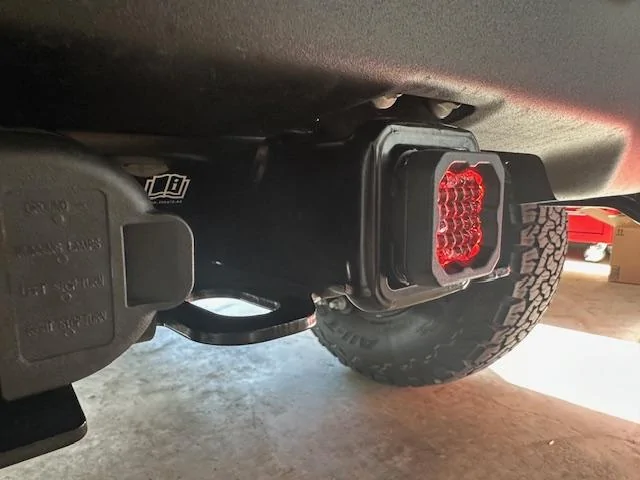 Ford Bronco Third Brake Light Replacement - Diode Dynamics HitchMount C1R+Brake IMG_2300