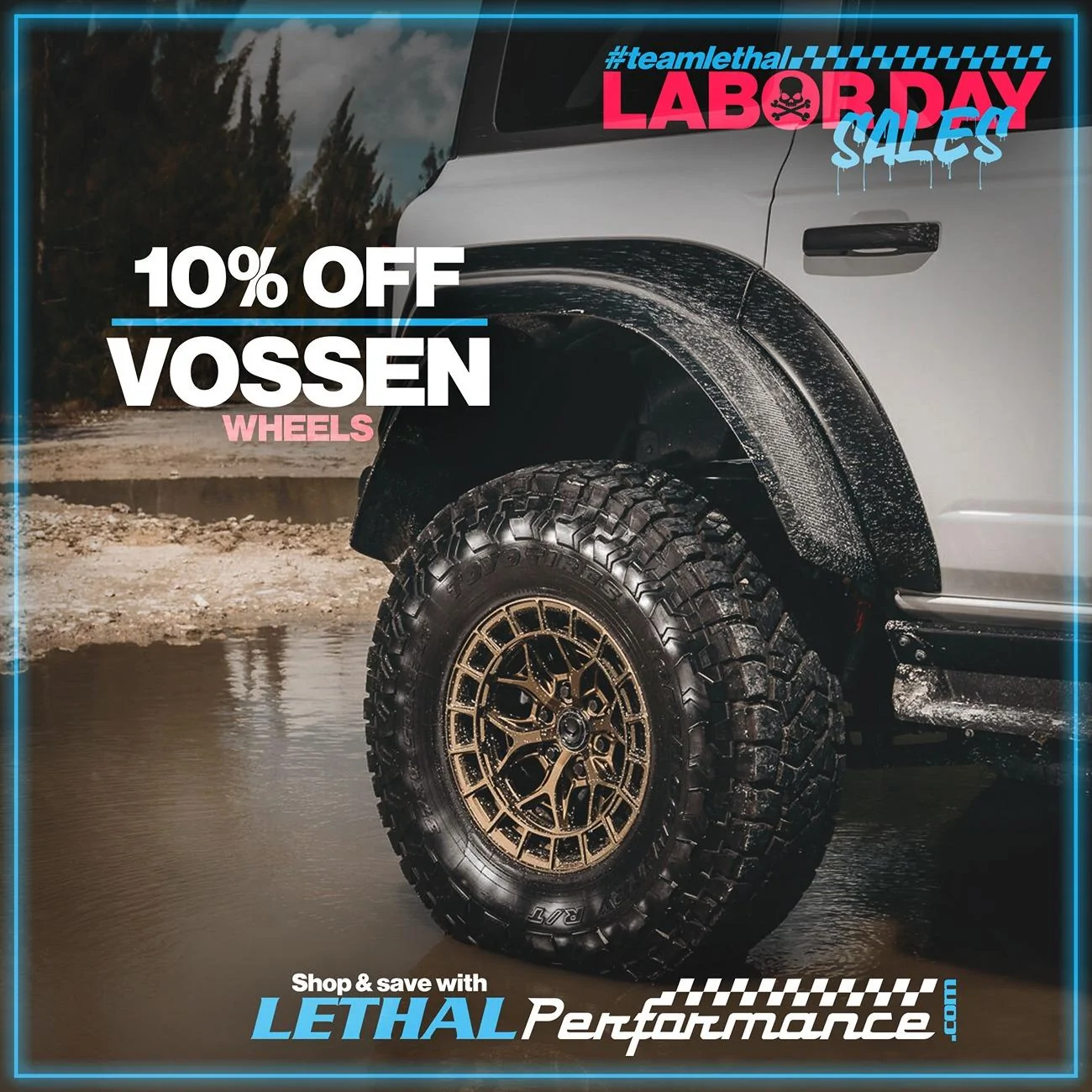 Ford Bronco Lethal Performance Labor Day Sales! vossen_bronco2
