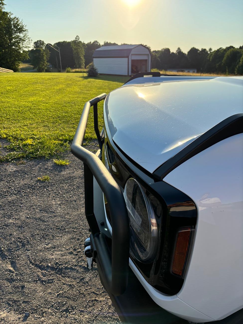 Ford Bronco Turn Offroad Grille Guard installed IMG_7660