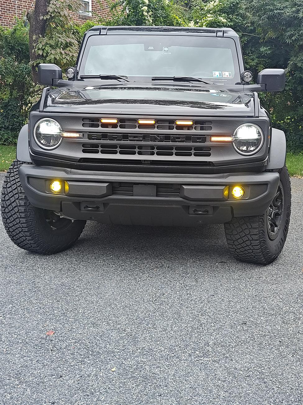 Ford Bronco help with fog lights fo