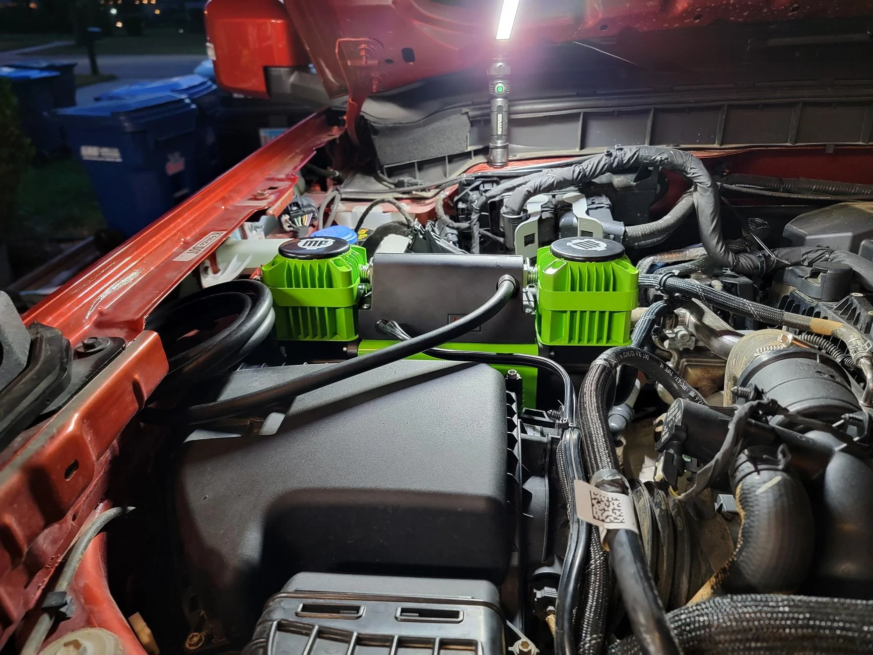 Ford Bronco What did you do TO / WITH your Bronco today? 👨🏻‍🔧🧰🚿🛠 Compressor2
