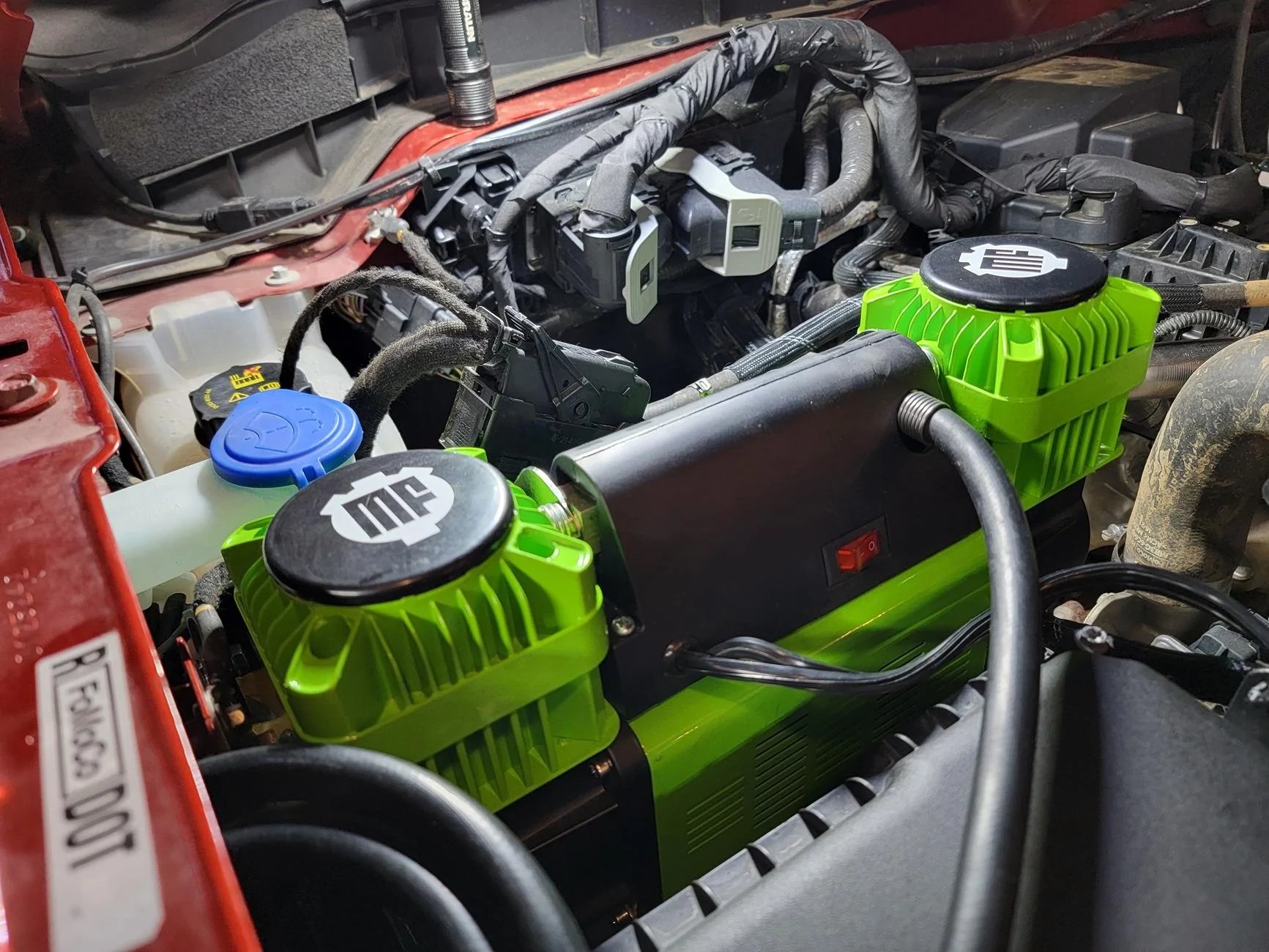 Ford Bronco What did you do TO / WITH your Bronco today? 👨🏻‍🔧🧰🚿🛠 Compressor1