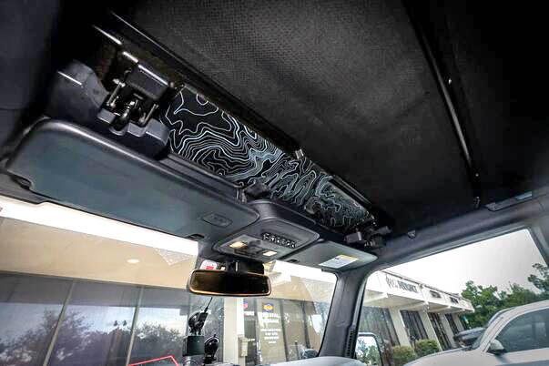 Ford Bronco StickerFab - Topographic Cover Up for Unfinished Soft Top Handle 1725200271896-iu