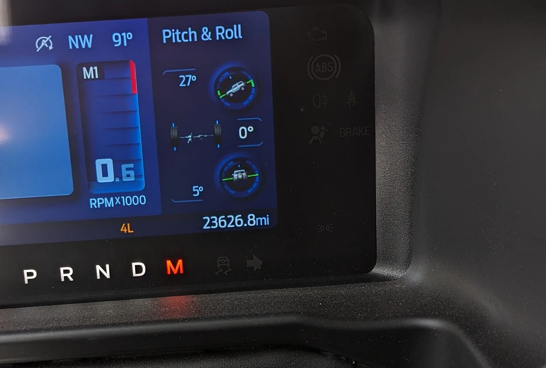 Ford Bronco Max climbing angle before tipping over? PXL_20240901_195017842~2