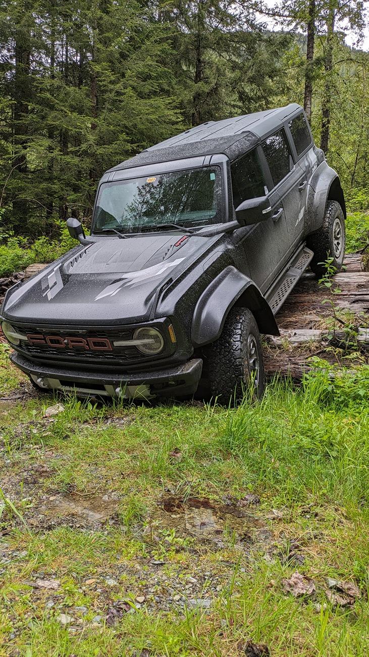 Ford Bronco Max climbing angle before tipping over? 1000011988