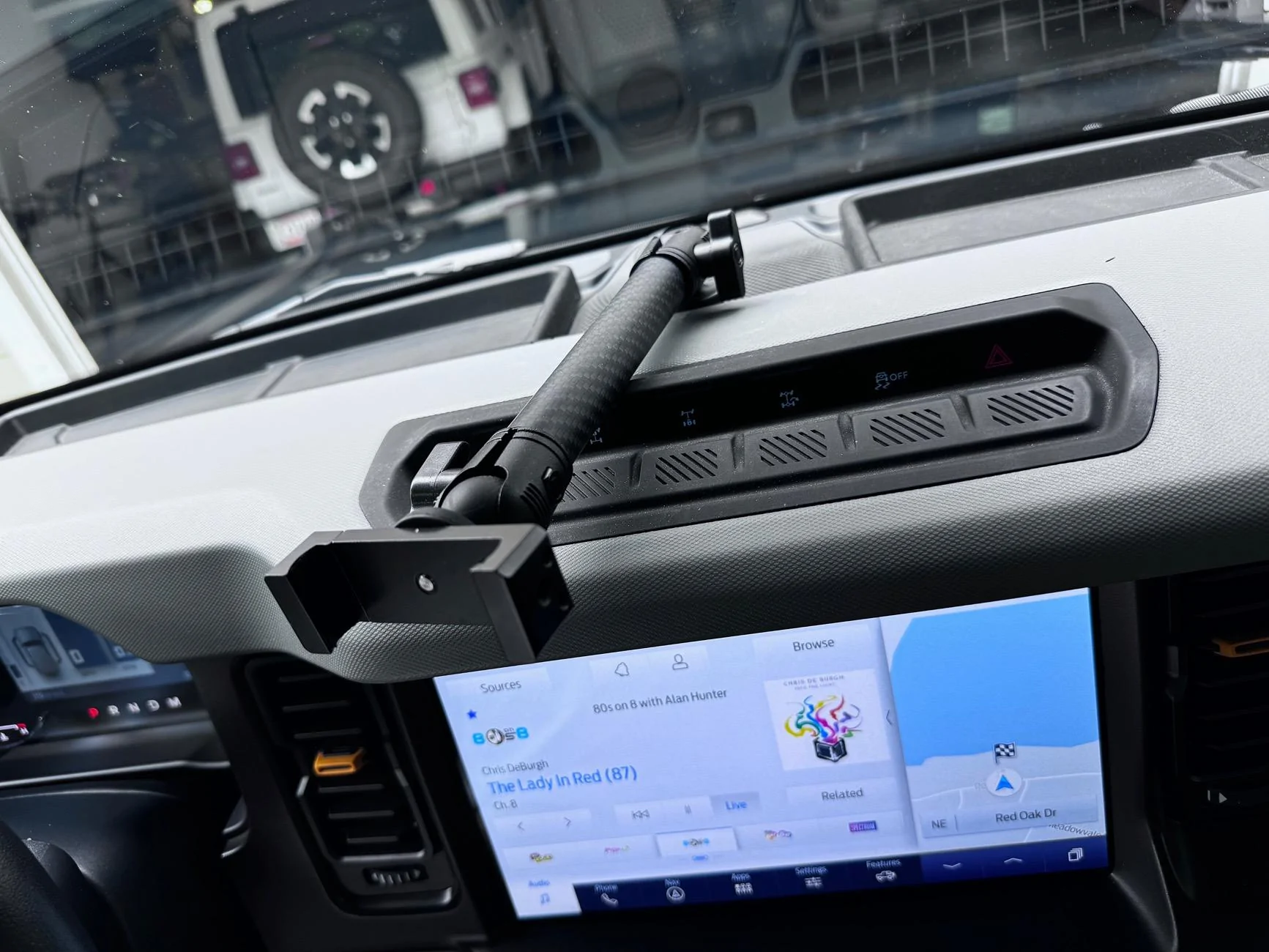Ford Bronco BulletPoint Phone mount IMG_5524