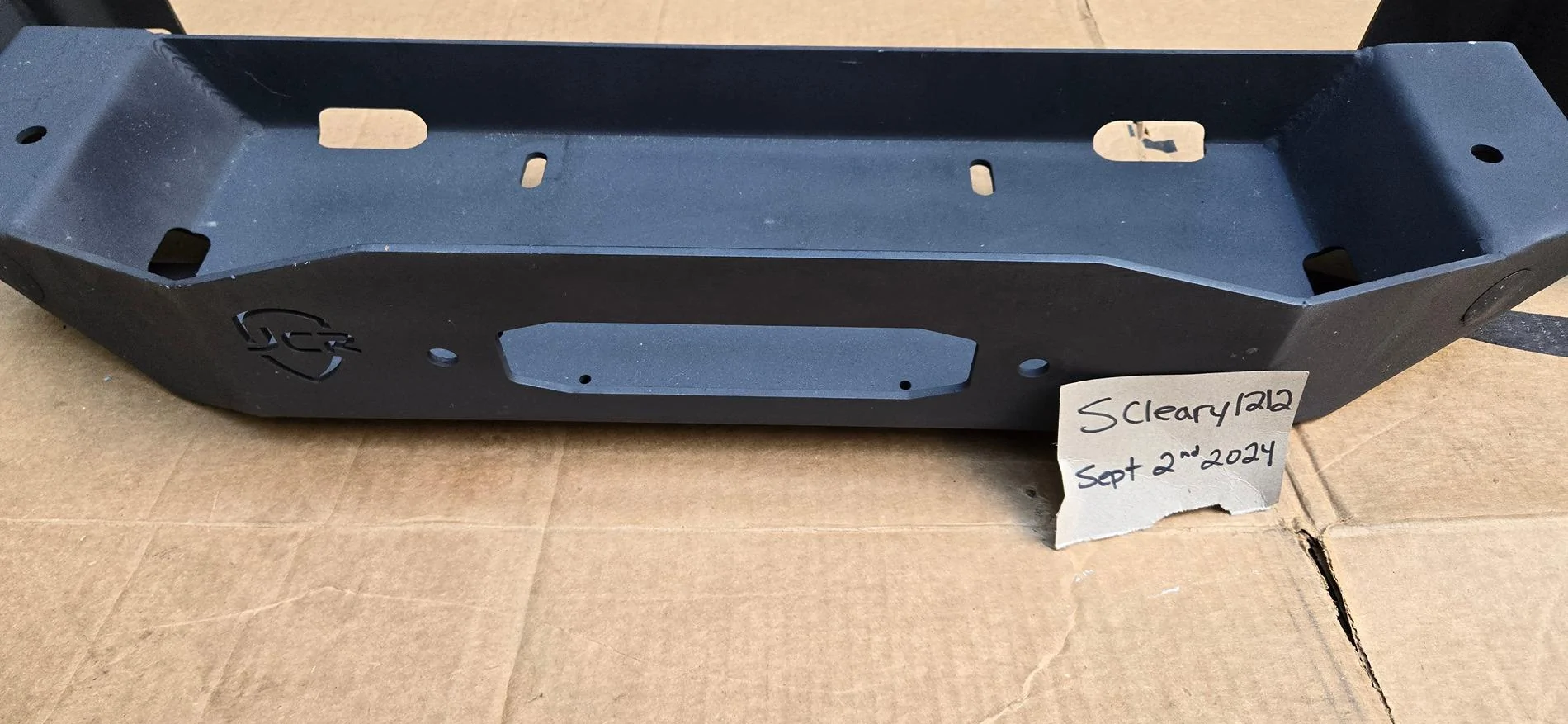 Ford Bronco JCR Winch plate - $200 20240902_163221