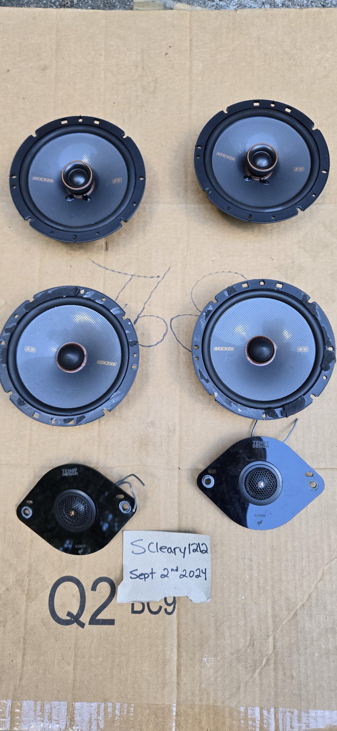 Ford Bronco Kicker KS - full speaker setup 20240902_164612