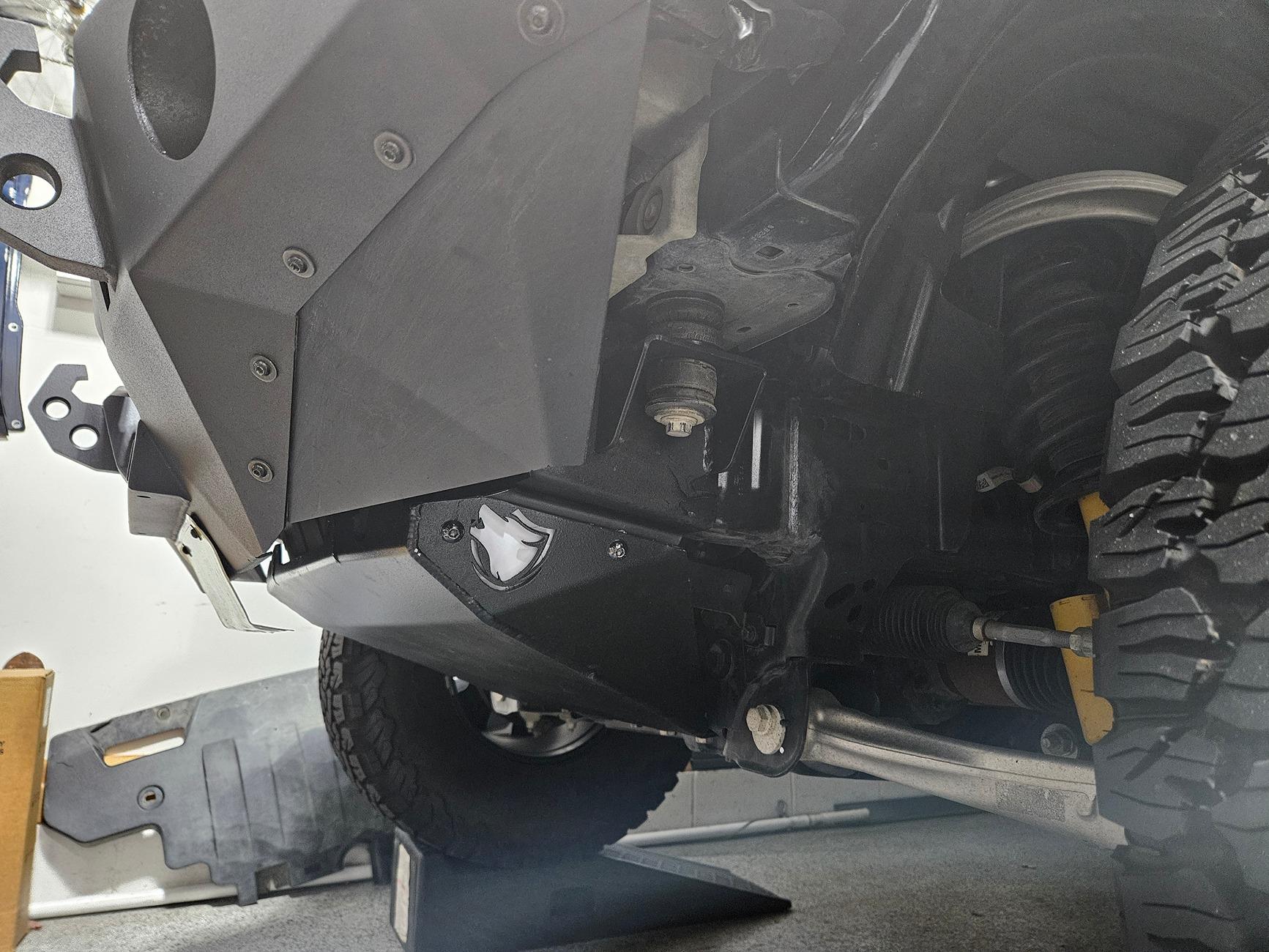 Ford Bronco LineX + Skid Plates 20231203_181417