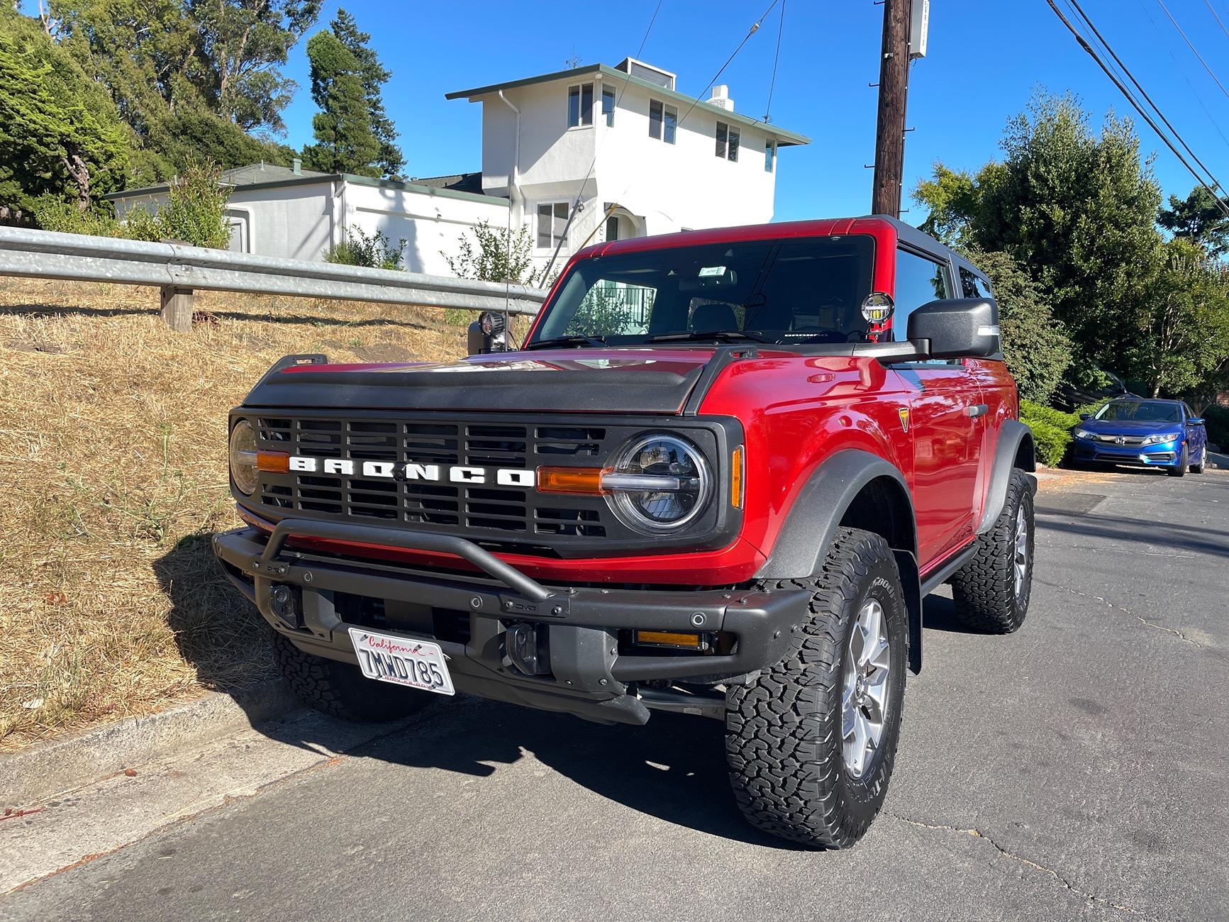 Ford Bronco Heritage Grill Paint Match Results IMG_5937