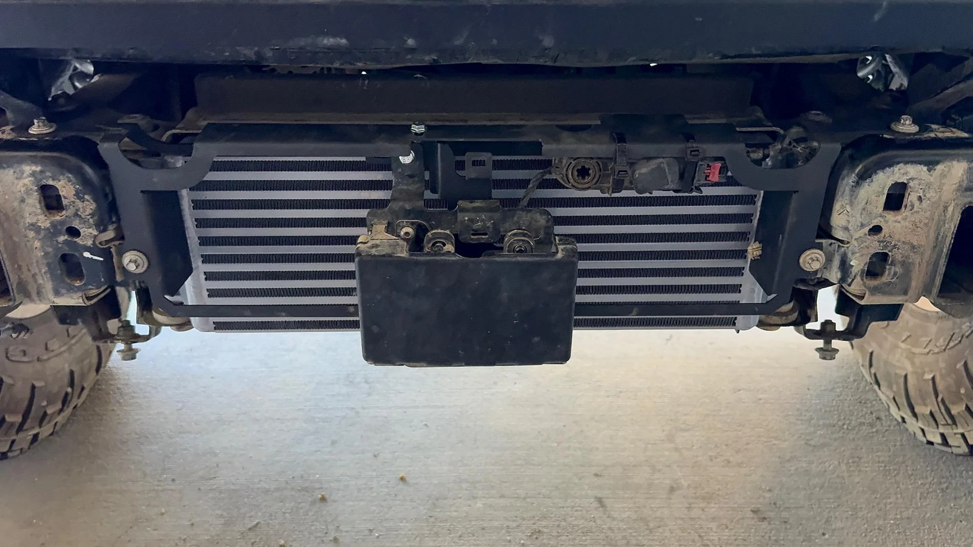 Ford Bronco Added the CV Fabrication Intercooler and Hot and Cold side piping kit! IMG_3387