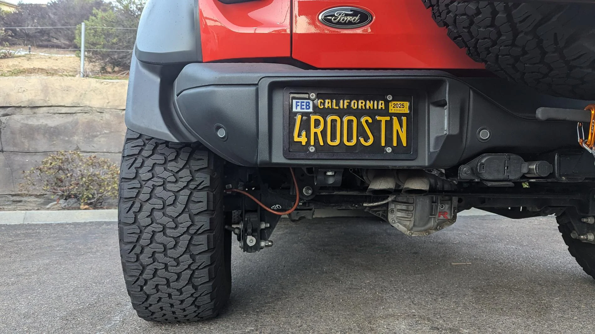 Ford Bronco Custom vanity license plate for Bronco? PXL_20240814_023213034