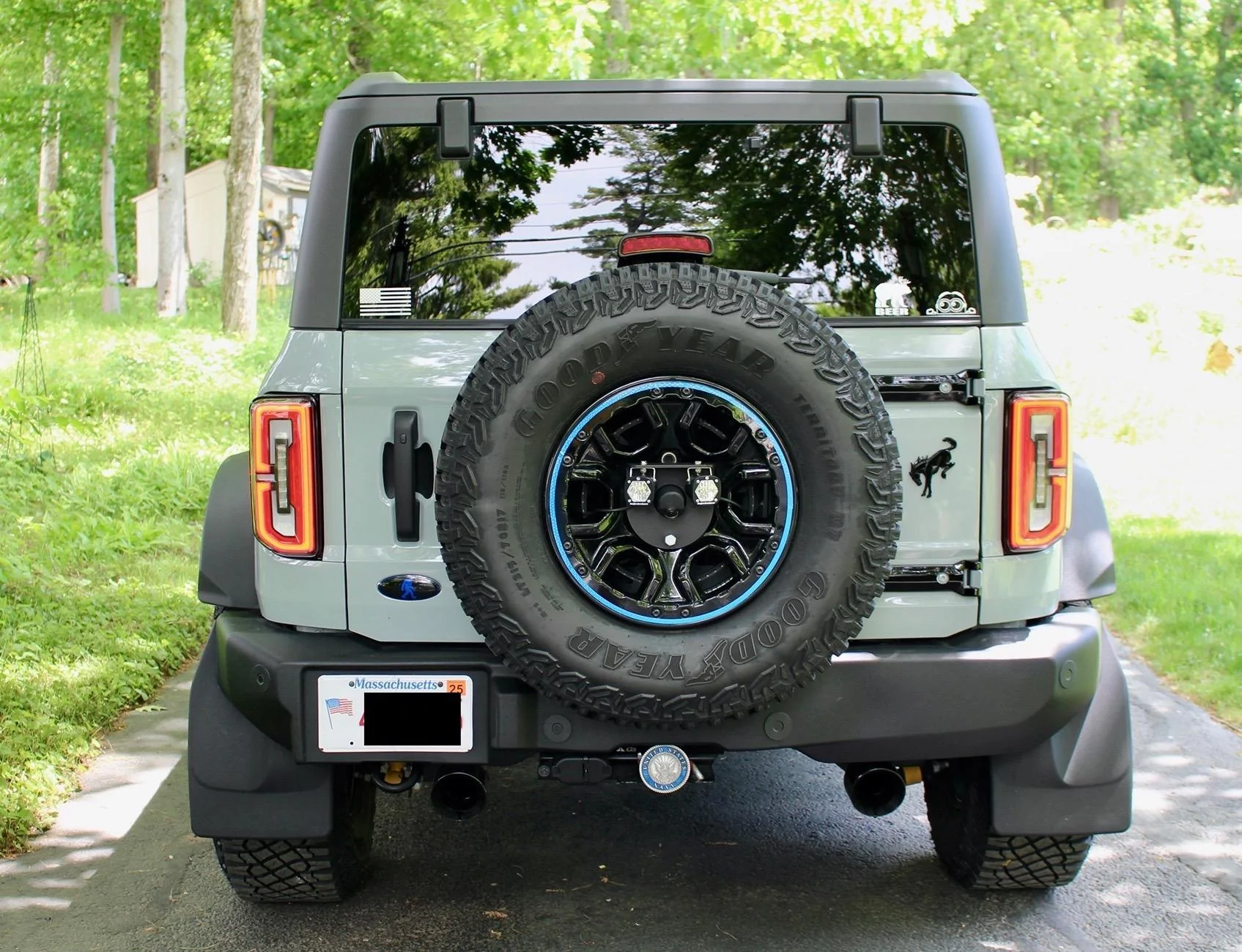 Ford Bronco CACTUS GRAY Bronco Club BroncoRear