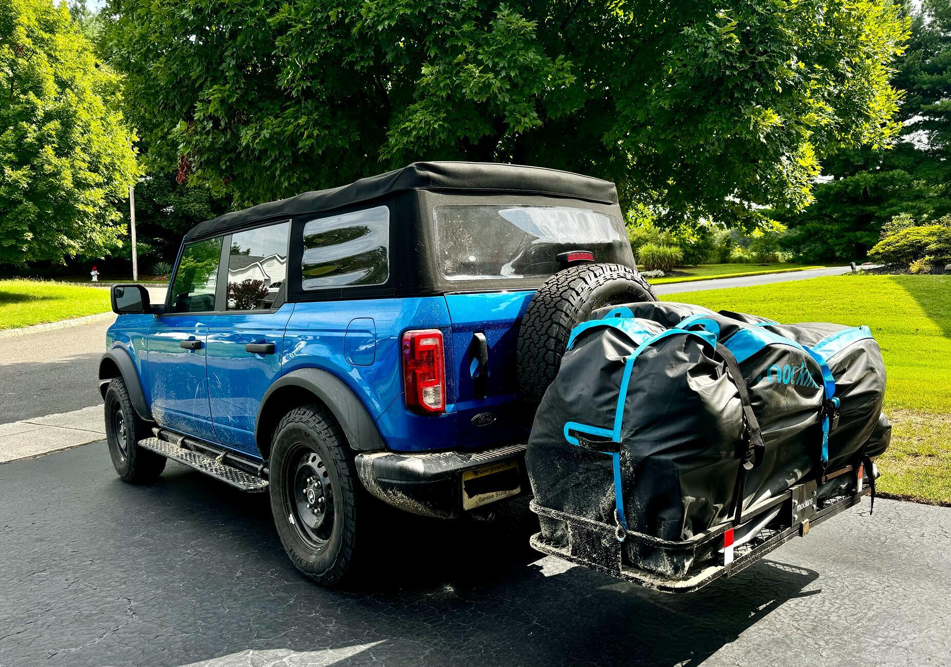 Ford Bronco COMBO REVIEW - Carova OBX Sand Vaca / Mockins XL Cargo Tray / Draw-Tite Hitch 1725502458272-5d