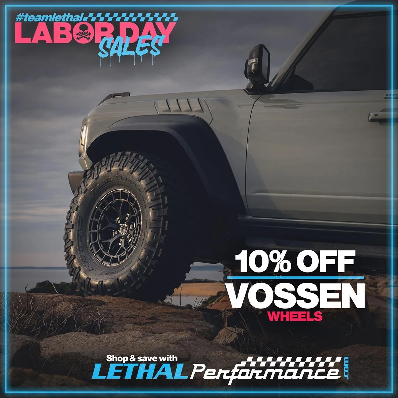 Ford Bronco Lethal Performance Labor Day Sales! vossen_bronco1