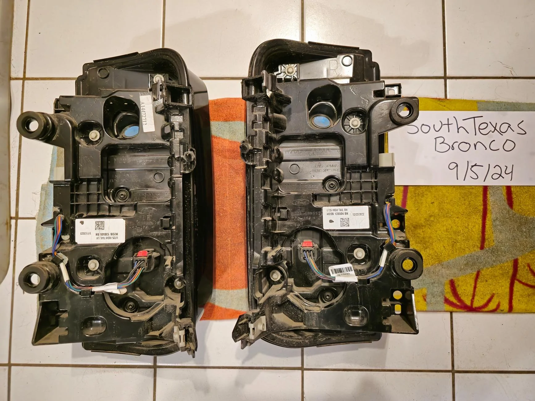 Ford Bronco OEM LED Tail Lights FS - $275 20240905_122537