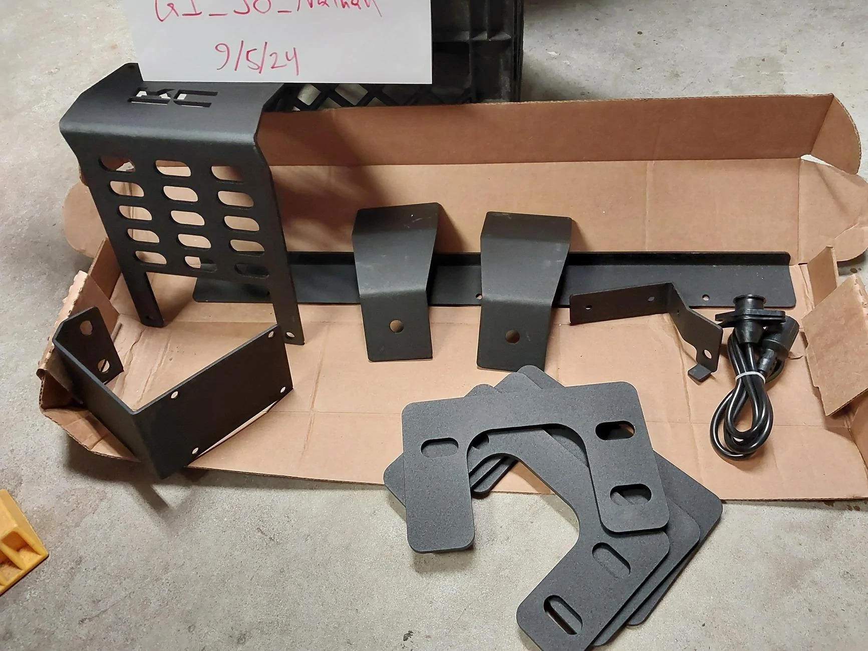 Ford Bronco $75 RC Hidden Winch Skid Plate only 20240905_185416