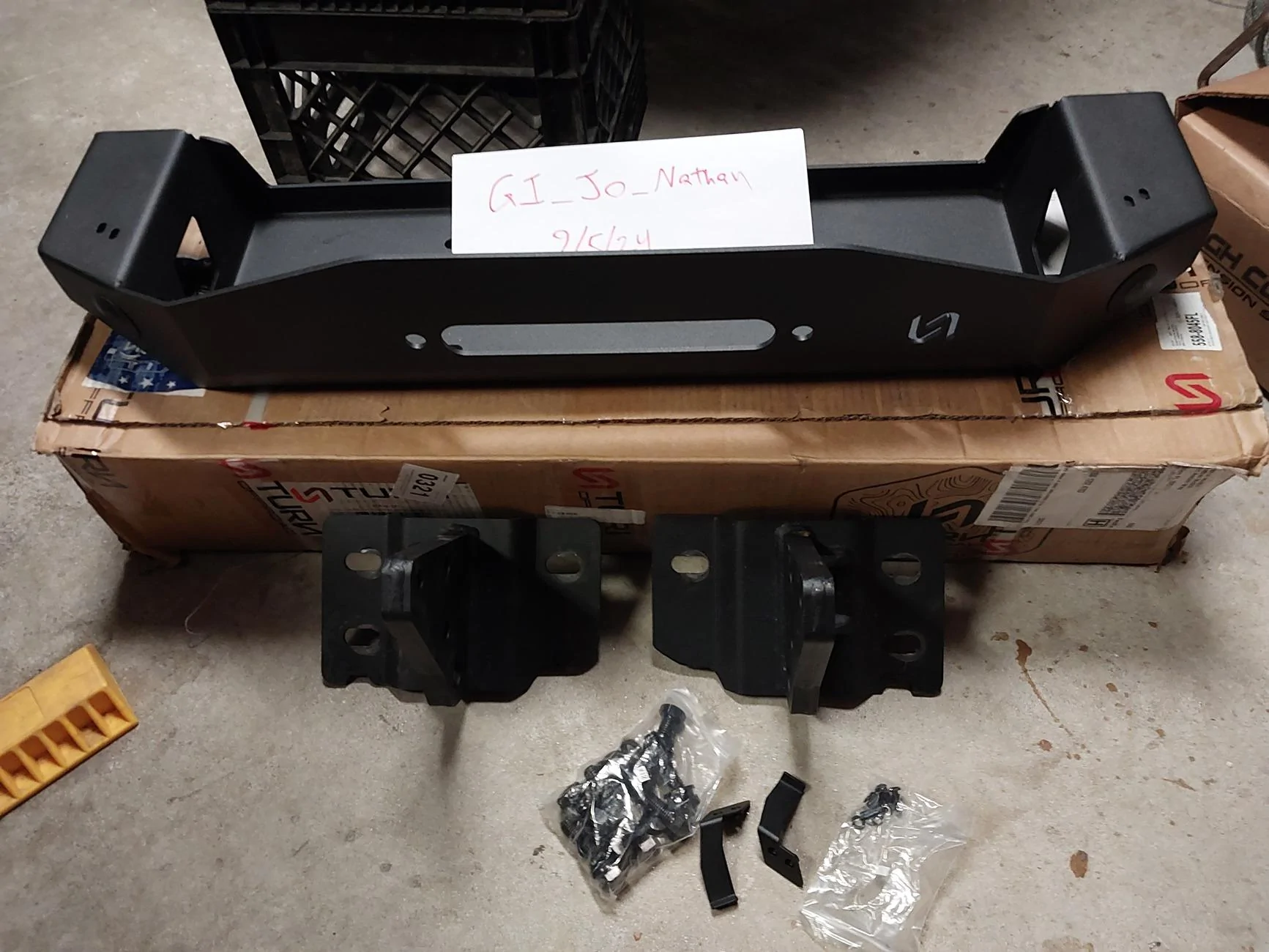 Ford Bronco $150 Turn Offroad Winch plate 20240905_185805