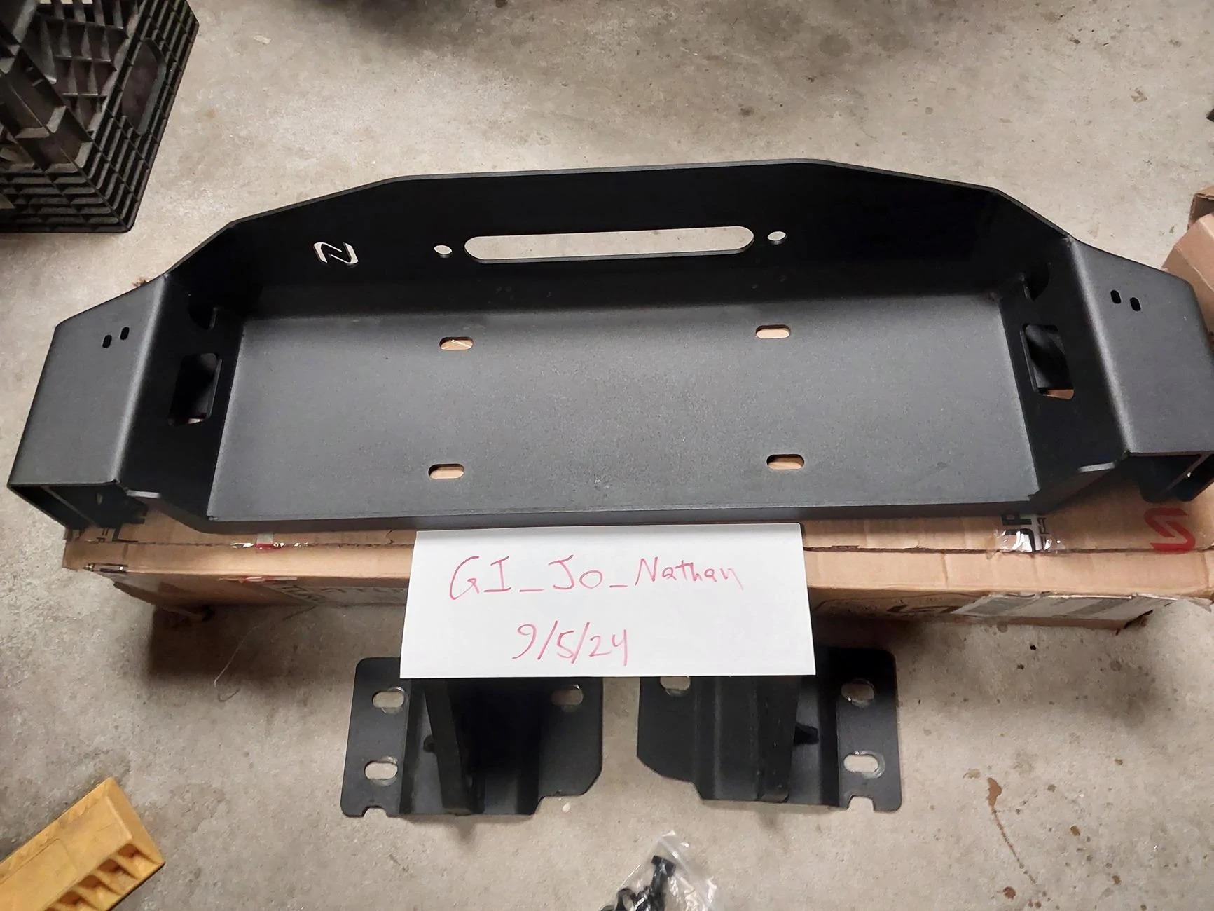 Ford Bronco $150 Turn Offroad Winch plate 20240905_185840