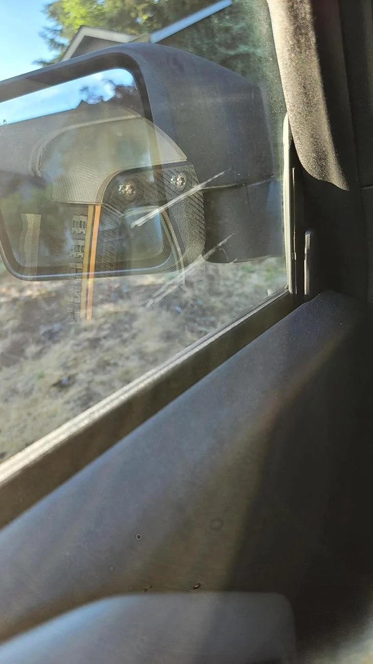 Ford Bronco Door windows chipping from door frame contact 2021 Bronco Badlands 2dr 20240826_072856
