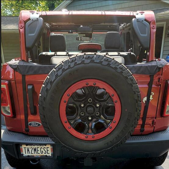 Ford Bronco Bronco Pedicure: Beauty Rings Paint Matched 1725636724138-cm