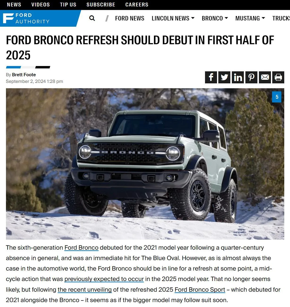 Ford Bronco 2025 Bronco reveal this weekend? 1725667456031-5u
