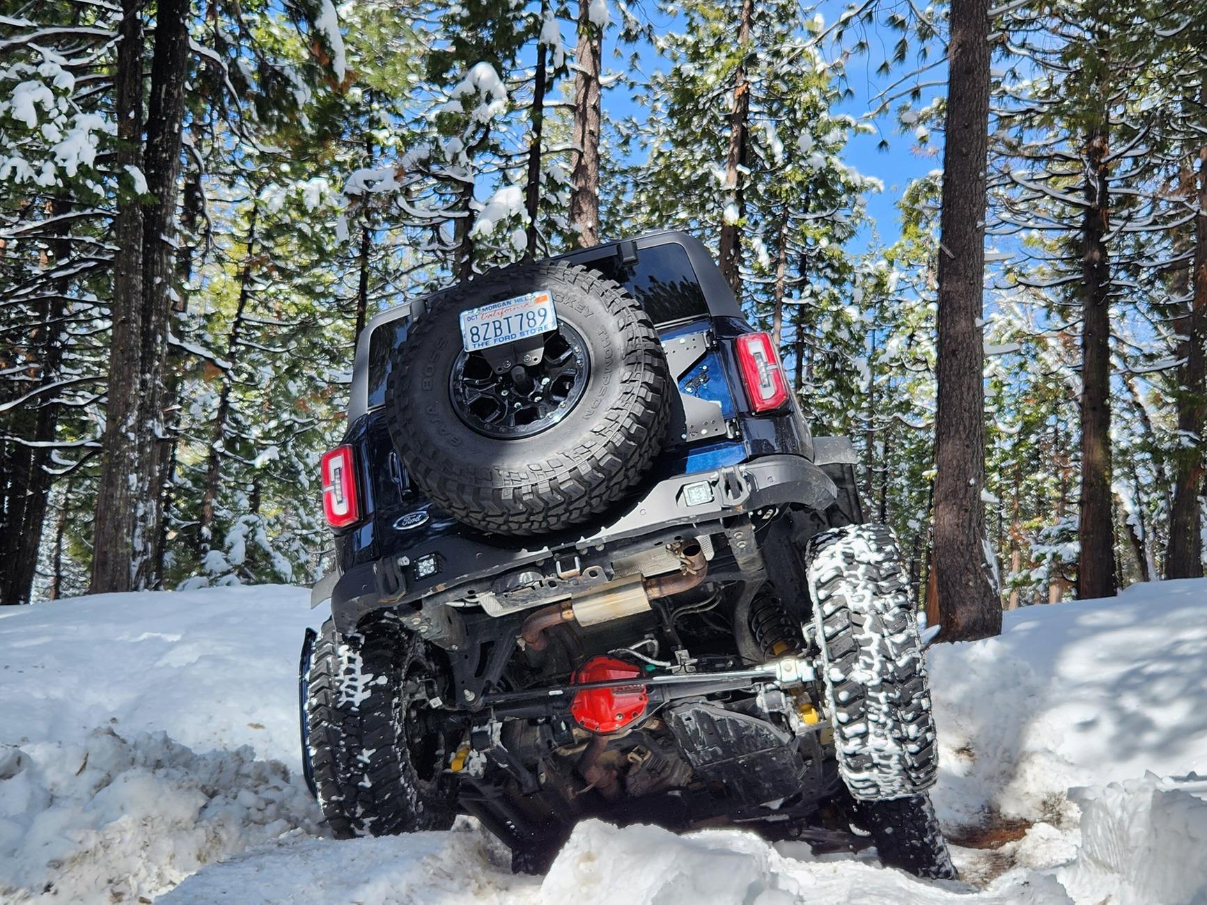 Ford Bronco Smooth skid plate for snow? 16 Mar 25, 2023