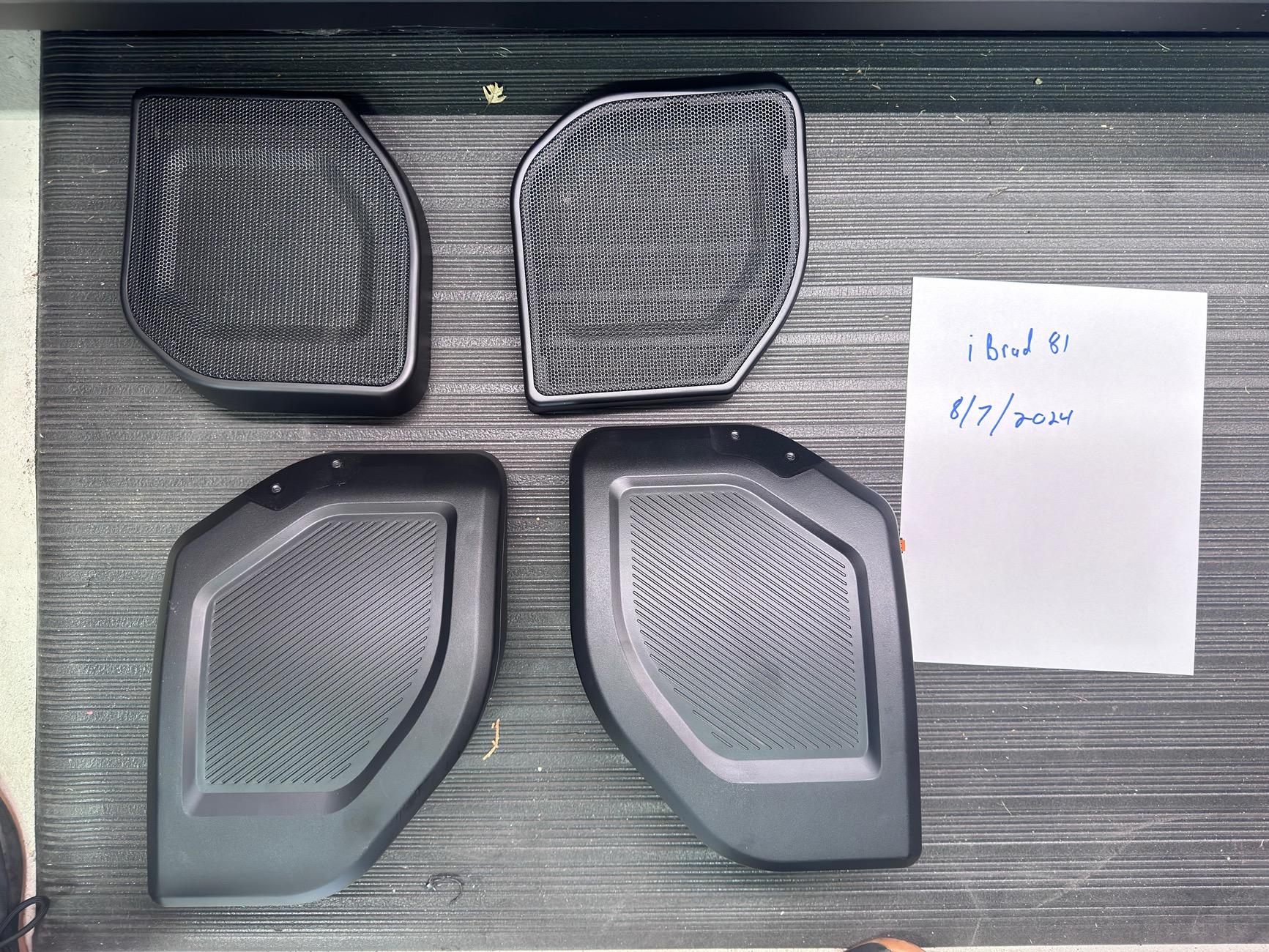 Ford Bronco Metra speaker pods IMG_6705
