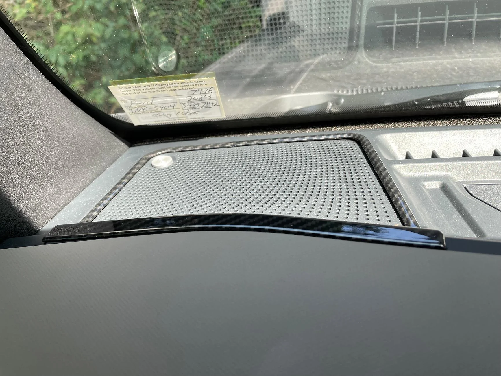 Ford Bronco Carbon Fiber Trim Photos IMG_1956