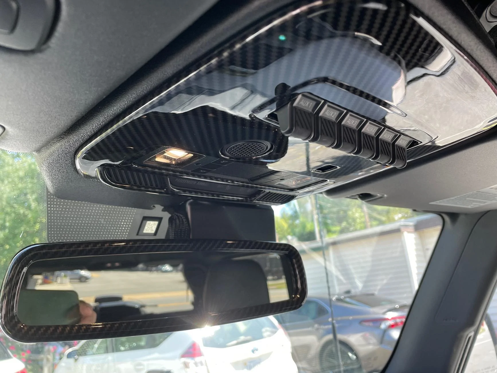Ford Bronco Carbon Fiber Trim Photos IMG_1949