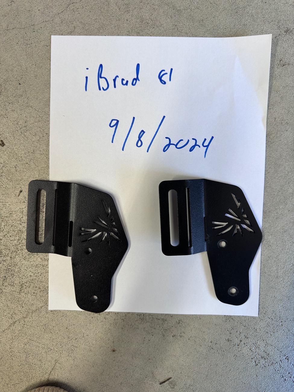 Ford Bronco Ditch light brackets Valkyrie IMG_6726