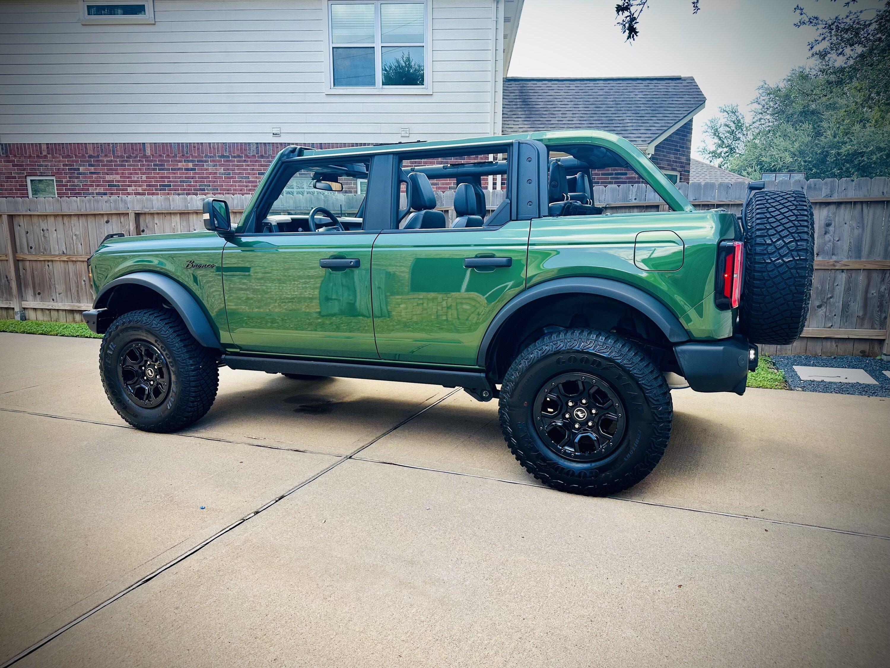 Ford Bronco First weekend with the hard top off IMG_1044