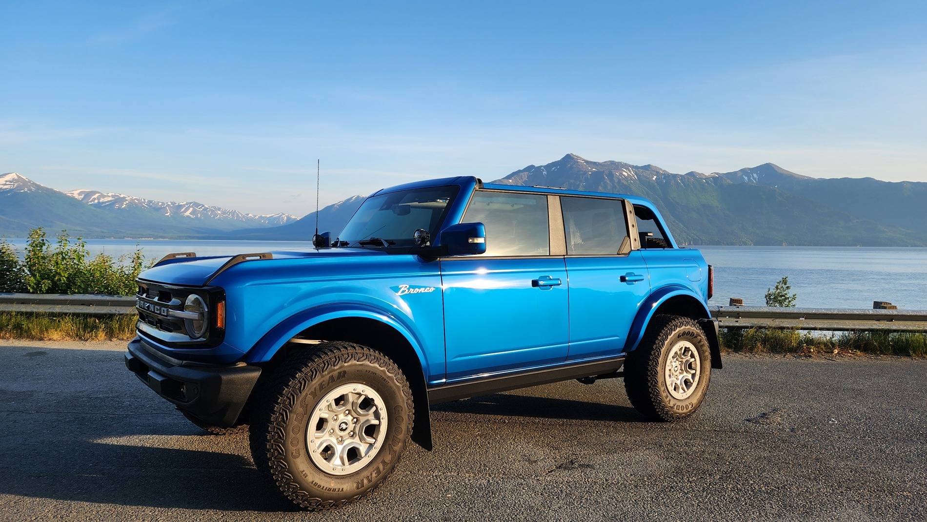Ford Bronco Let's see your painted/powder coated Sasquatch wheels and beauty rings 20240622_213718