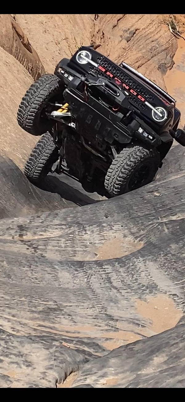 Ford Bronco Bronco owner loses his mind after getting hit on Hell's Gate @ Moab. Are we better than this? IMG_2728