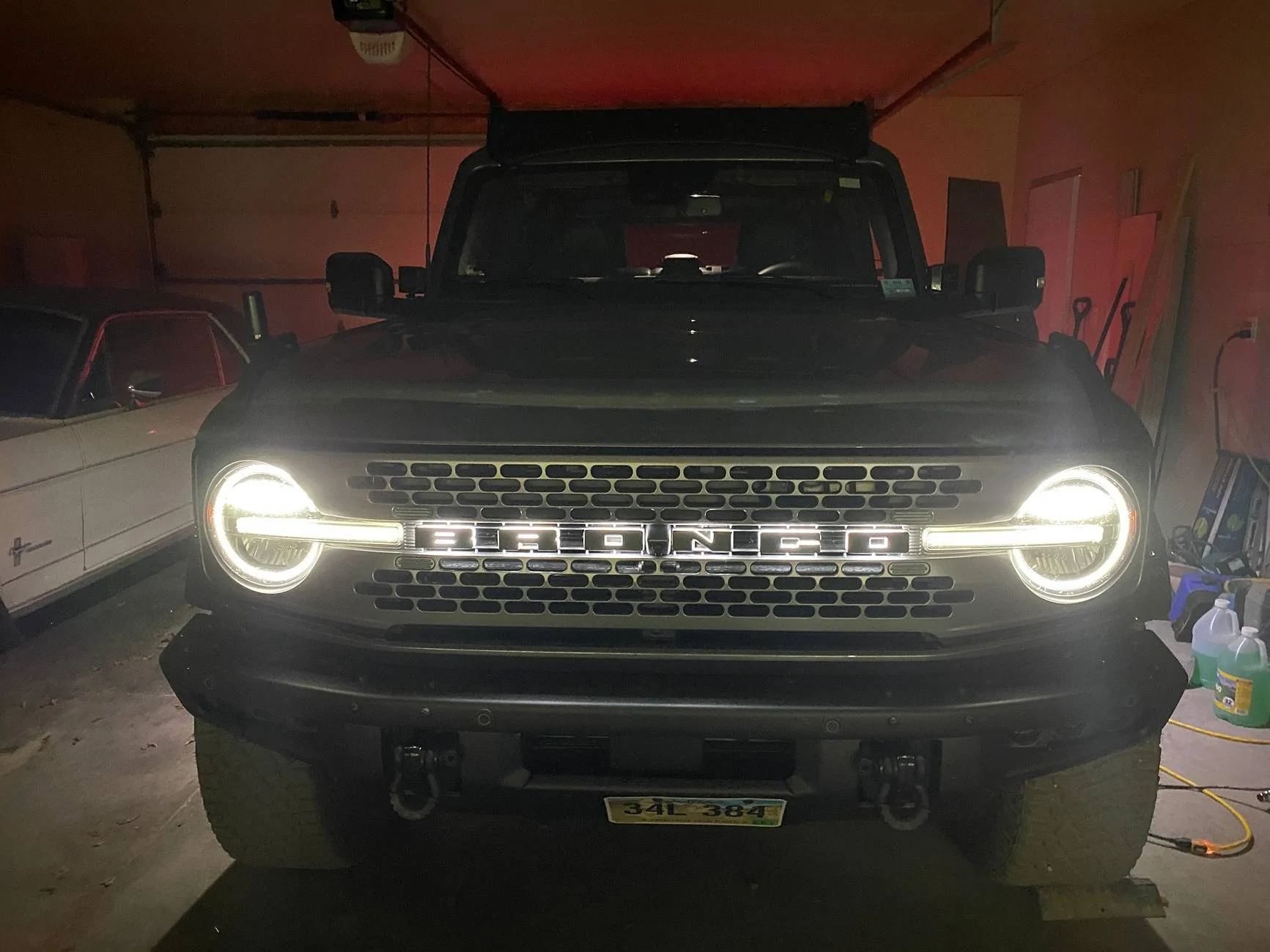 Ford Bronco Changing grille letters? Bob Phone 2022-10-18 009