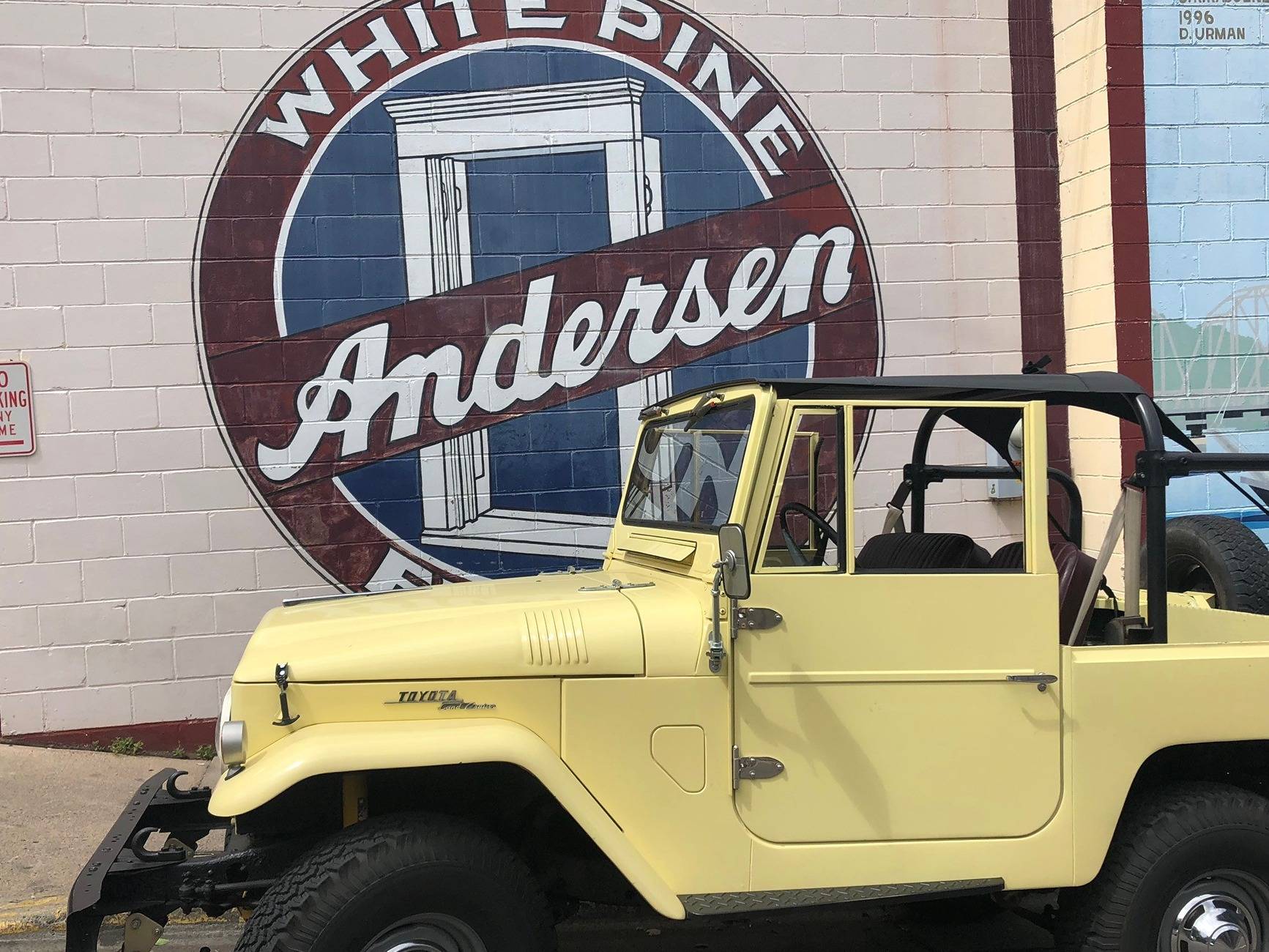 Ford Bronco Mural Monday! anderson