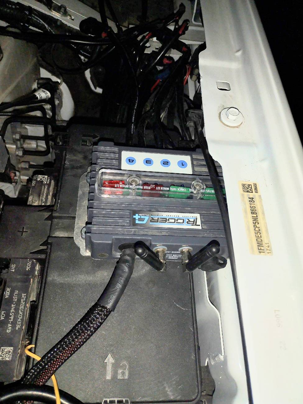 Ford Bronco Aftermarket AUX Switches ACC