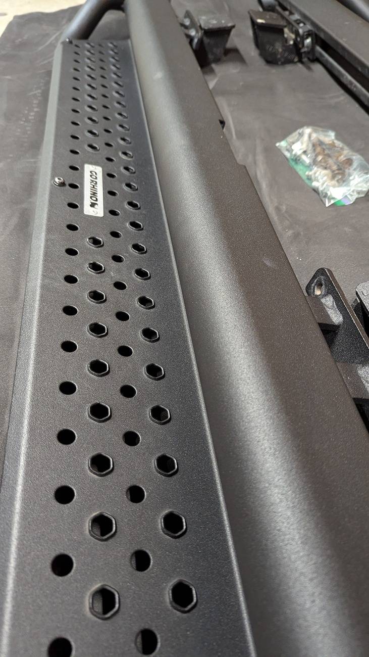 Ford Bronco (2 Door) Go Rhino Dominator Xtreme D1 Side Steps With Mounting Bracket Kit $200 1725991363775-wo