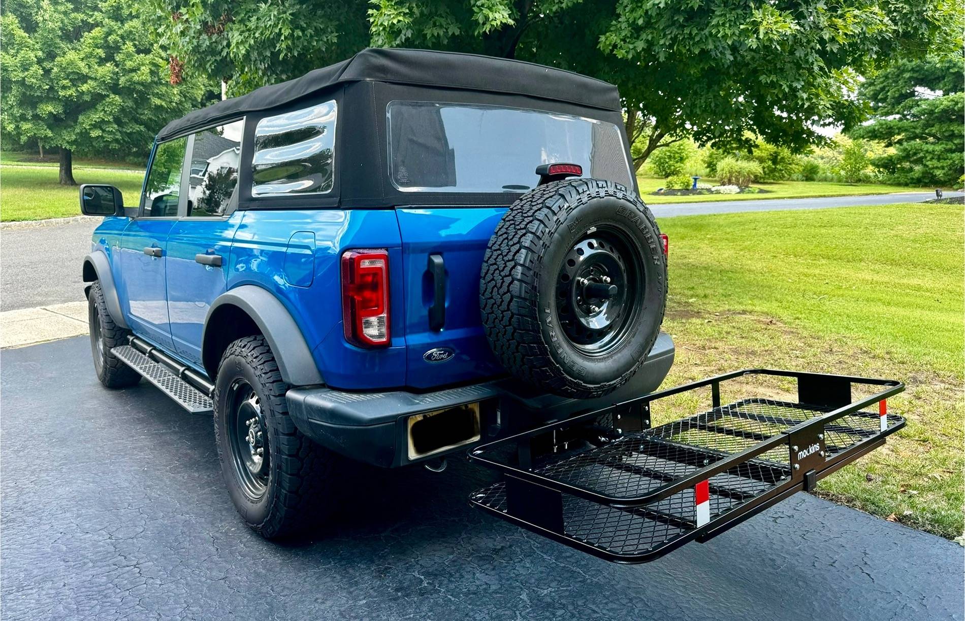 Ford Bronco COMBO REVIEW - Carova OBX Sand Vaca / Mockins XL Cargo Tray / Draw-Tite Hitch 1725992578908-mo