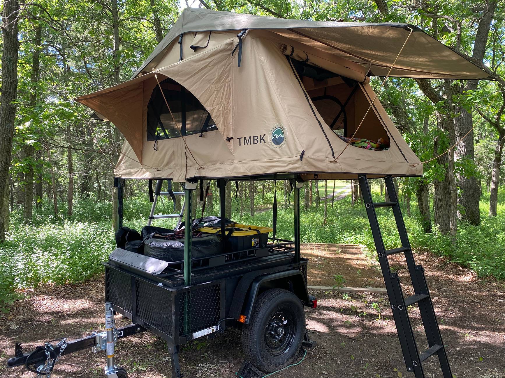 Ford Bronco Overlanding Camping Trailers camp5