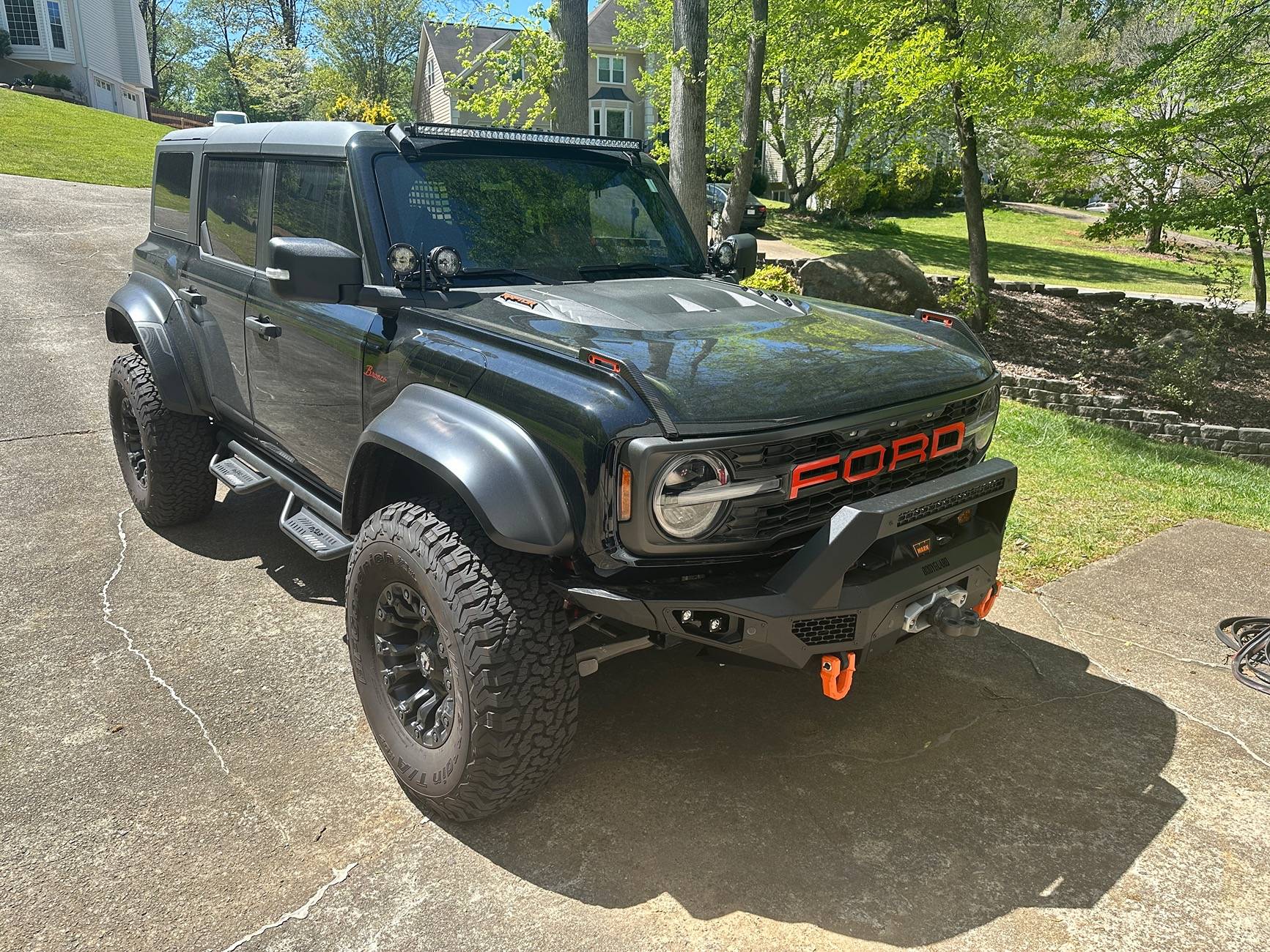 Ford Bronco Blacked Out Bronco Raptor IMG_6048
