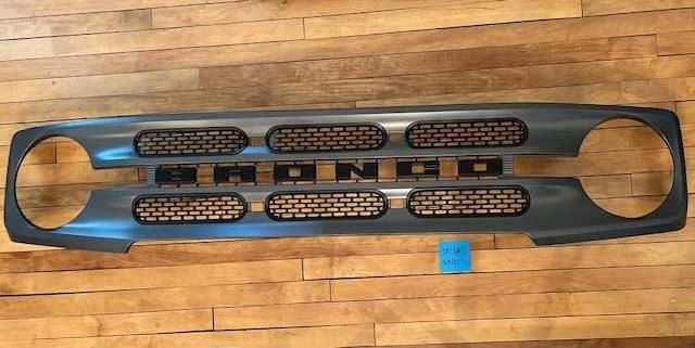 Ford Bronco Carbonized Gray grille inserts for Big Bend? Big Bend Grille