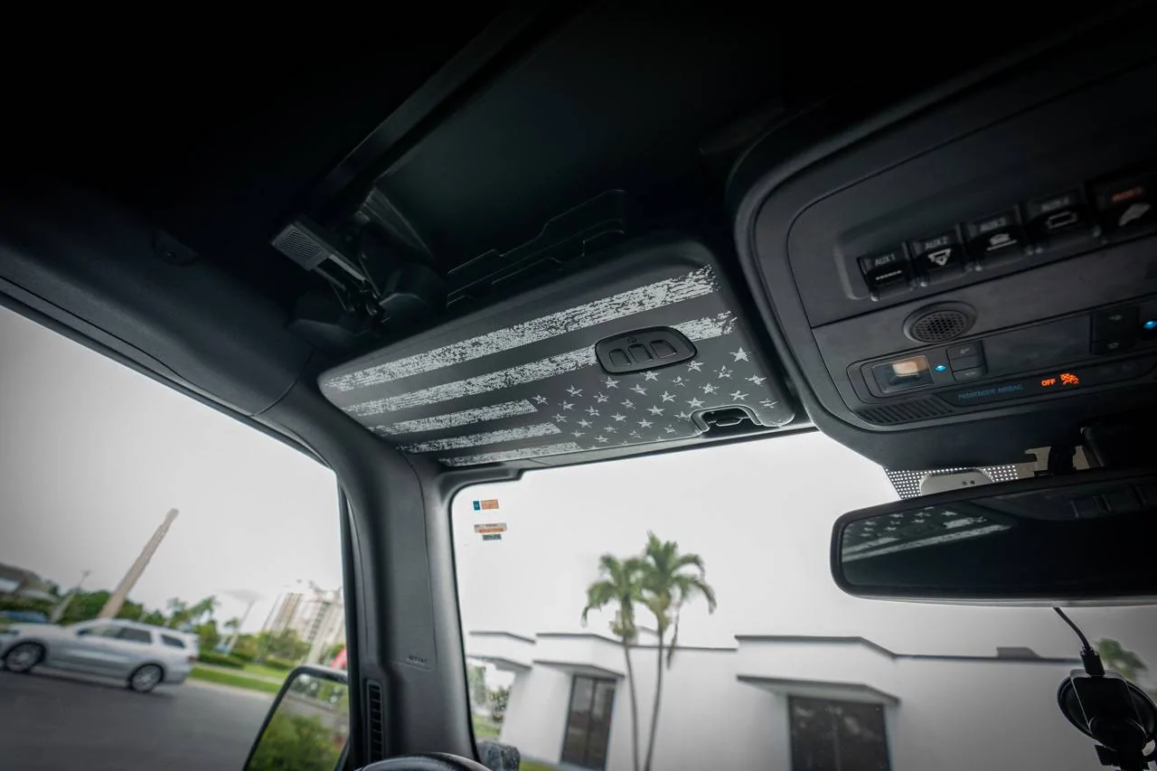 Ford Bronco Freedom Series Sun Visor Covers DSC09071