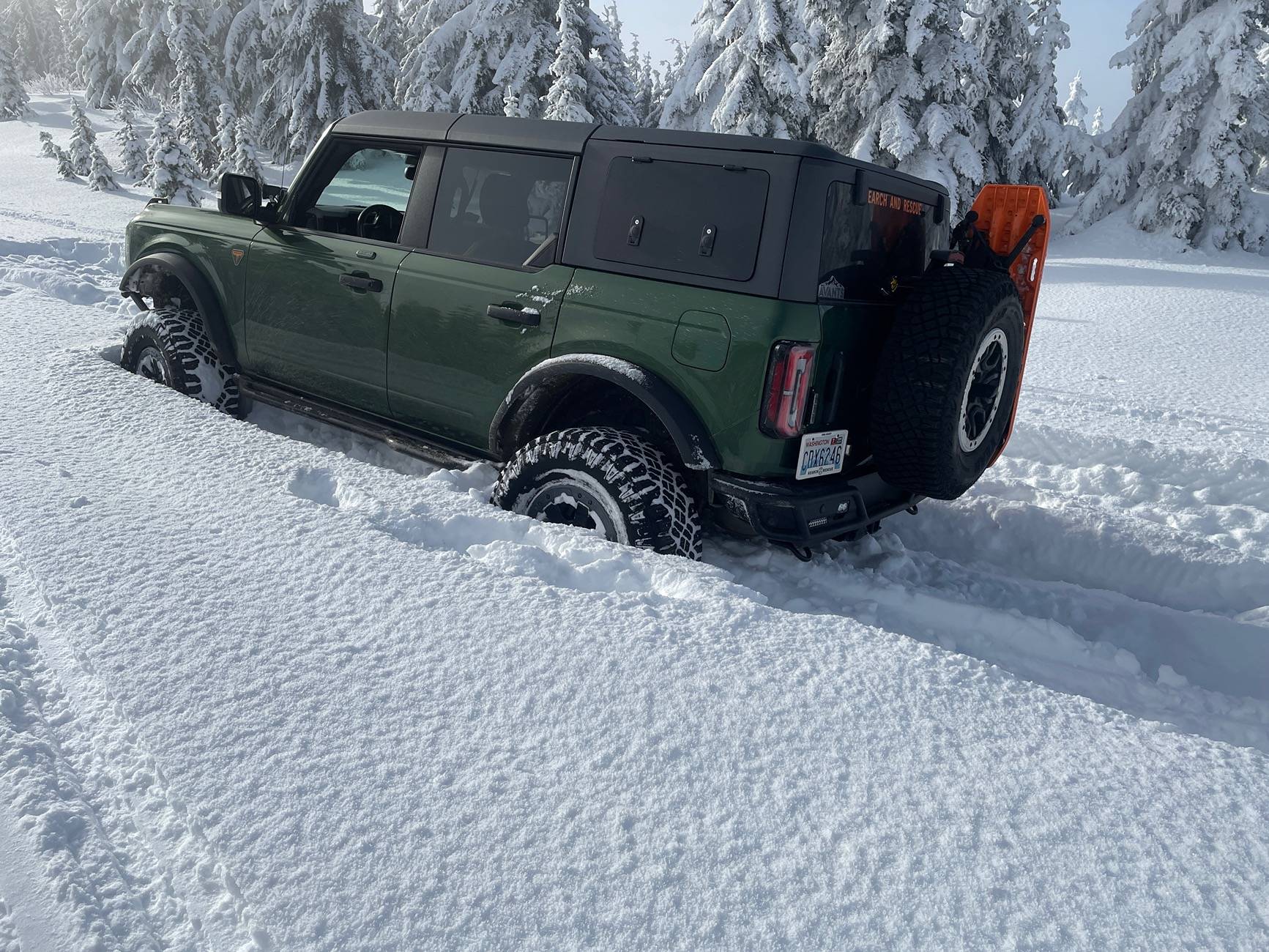 Ford Bronco Smooth skid plate for snow? IMG_5090