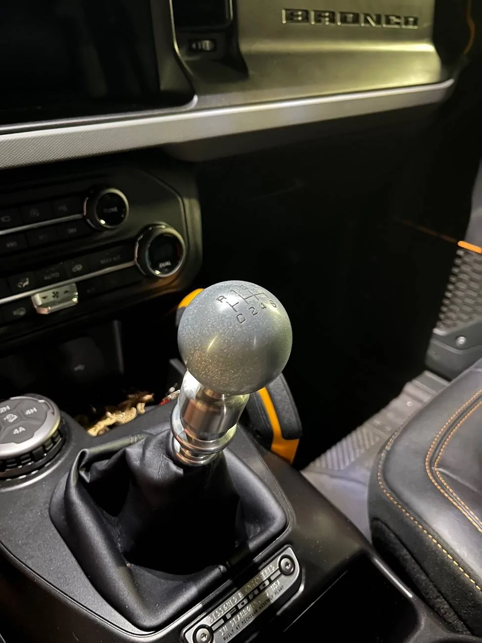Ford Bronco AR | GEAR JAMMER - Bronco 7 Speed Shift Knob IMG_0323