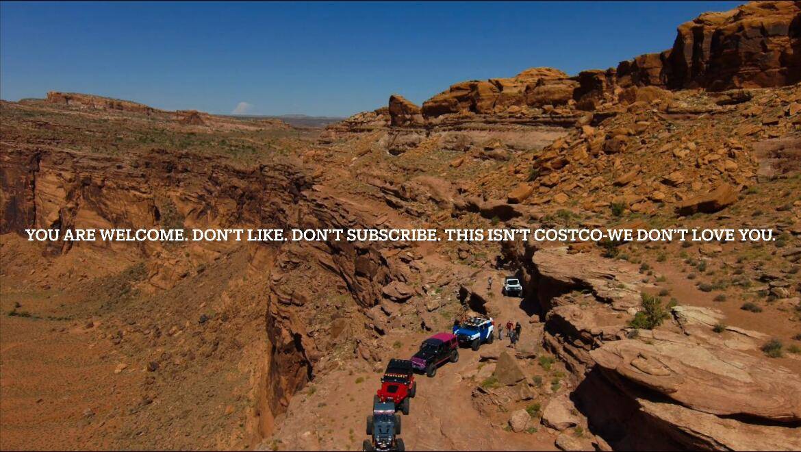 Ford Bronco Cliffhanger Trail in Moab with Bronco on 74Weld Portals Screenshot 2024-09-13 at 16.28.43