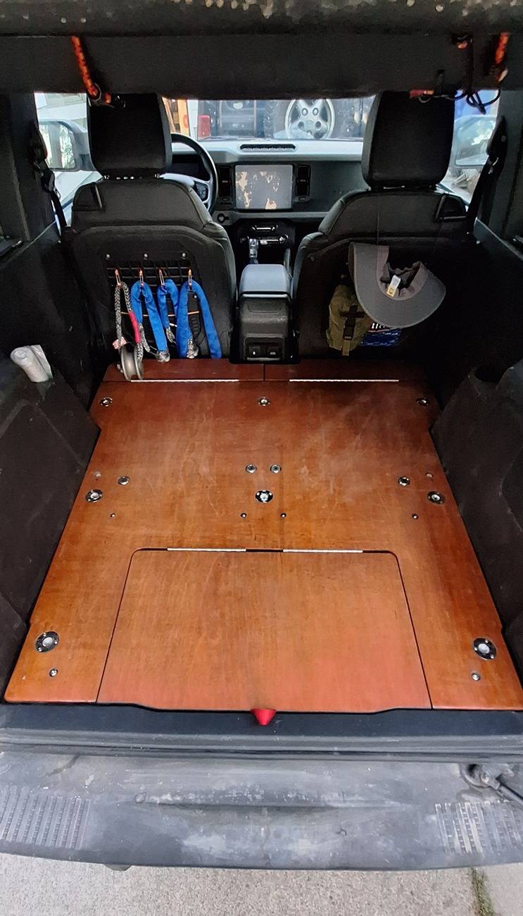 Ford Bronco My version of rear seat delete for 2 door 20240914_184532