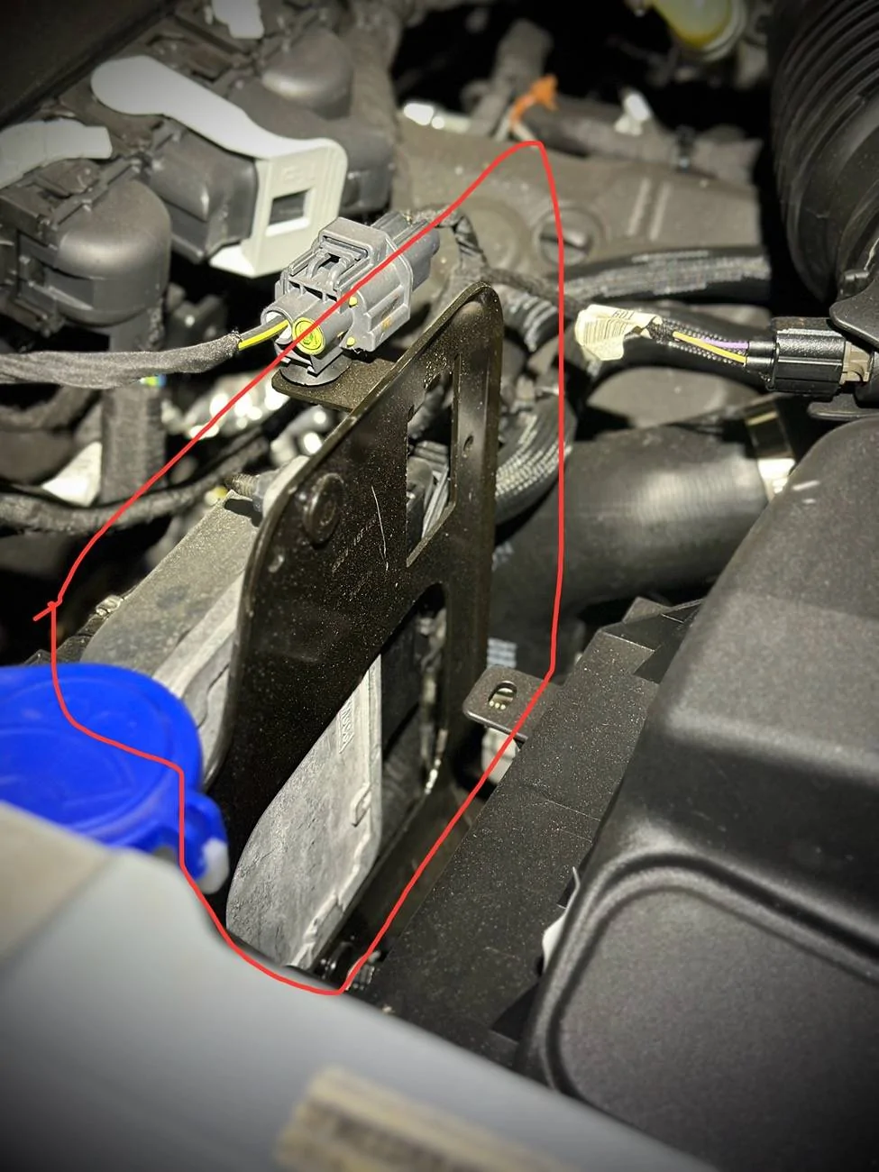 Ford Bronco Hadley Air Compressor Mounting Spot IMG_0033